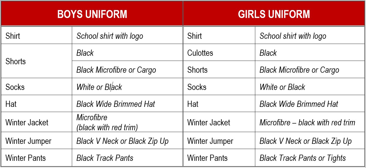 Uniforms School Locker